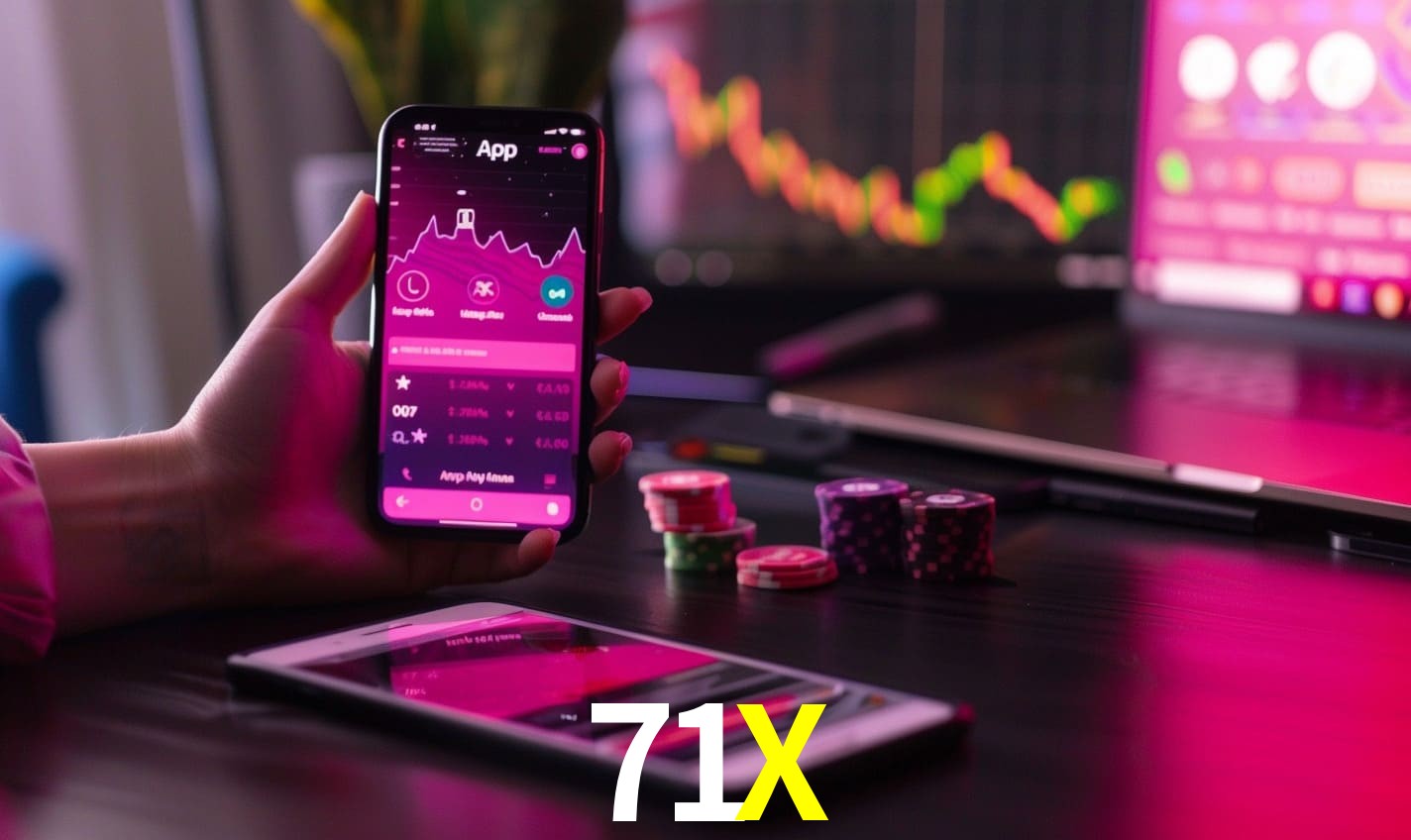 Recursos Exclusivos do App 71X - Modo Offline, Login Biométrico